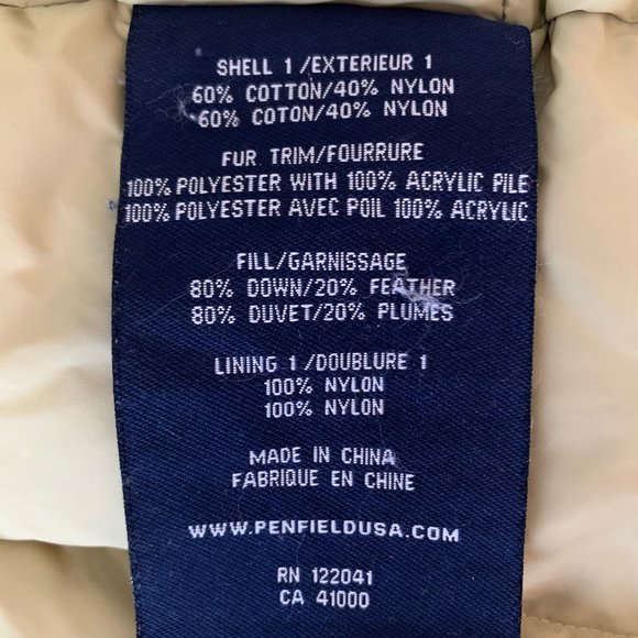 Penfield Hooded Parka | Size L, Black - Picture 7 of 9